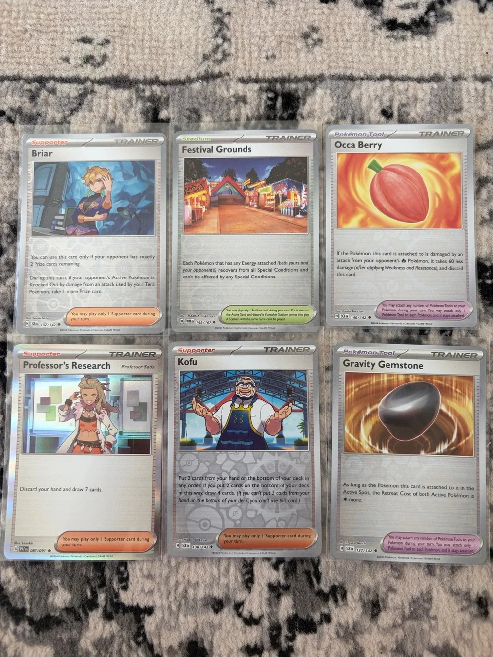 Pokémon Reverse Holo & Holo Trainer Lot 10 Unique Cards | ✨5/$25✨